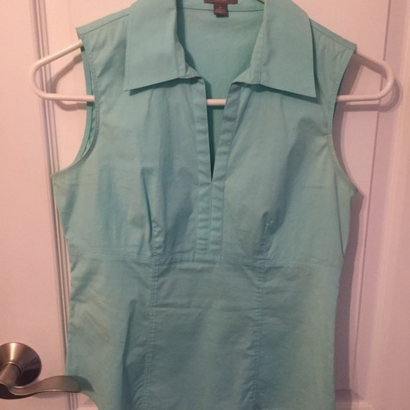Ann Taylor Tops - Ann Taylor little blue shirt